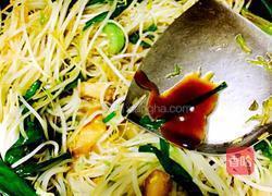 葱香花肉炒银芽的做法图解9