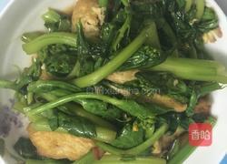 豆腐炒青菜的做法图解5