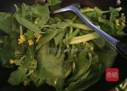 豆腐炒青菜的做法图解4