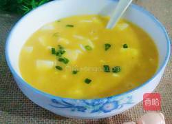 咸蛋黄煲豆腐的做法图解10