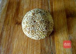 黄金红薯糯米豆沙球的做法图解11