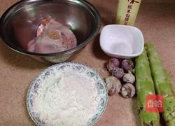 青笋烧肚条的做法图解1