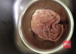 青笋烧肚条的做法图解3