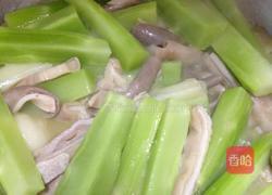 青笋烧肚条的做法图解15