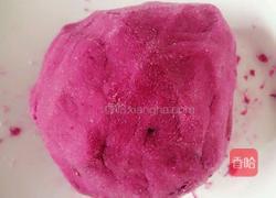 紫薯木瓜糯米团子的做法图解6