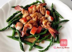 芦笋大虾的做法图解4