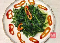 鱼露地瓜叶的做法图解8