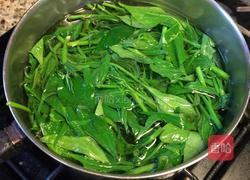鱼露地瓜叶的做法图解2