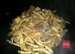 豆干榨菜炒肉的做法图解7