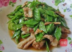 瘦肉炒荷兰豆的做法图解6