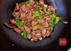 孜然辣炒鸡心的做法图解3