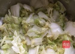 肉渣白菜的做法图解3