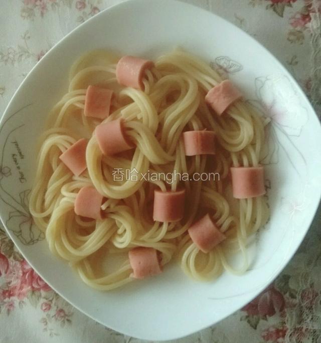 把穿肠意面拷出。不错吧！