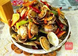 辣炒花蚬子的做法图解7