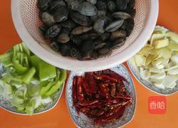 辣炒花蚬子的做法图解3
