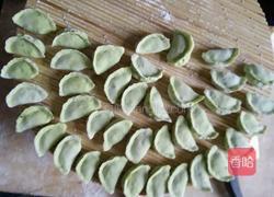 菠菜木耳鸡蛋水饺的做法图解5