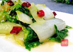 猪油小白菜的做法图解12