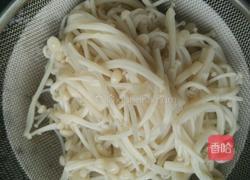 胡萝卜金针菇的做法图解4
