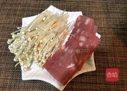 金针菇培根卷的做法图解2