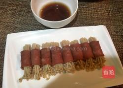 金针菇培根卷的做法图解4