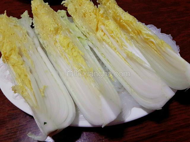 菜切成如图长条