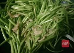 芦蒿炒肉丝的做法图解7