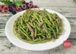 芦蒿炒肉丝的做法图解8
