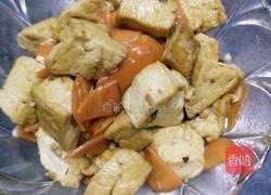 胡萝卜炒豆腐的做法图解7