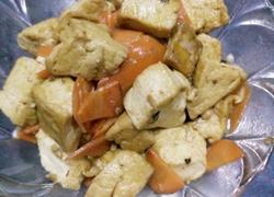 胡萝卜炒豆腐