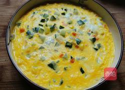 五彩时蔬蒸蛋的做法图解7