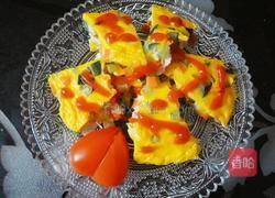 五彩时蔬蒸蛋的做法图解9