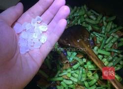豆角炒肉蒸面条的做法图解6