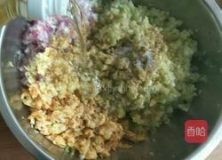 蒸饺……鸡蛋西葫芦洋葱馅的做法图解9