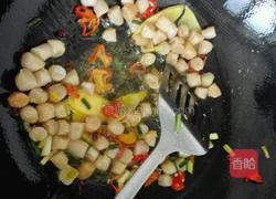 韭菜炒瑶柱的做法图解5
