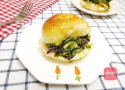 牛油果鸡蛋蔬菜汉堡的做法图解7