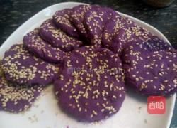 香煎紫薯饼的做法图解9