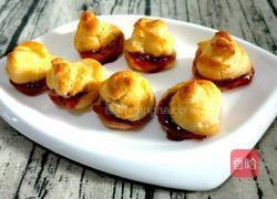 蓝莓果酱泡芙的做法图解10