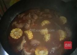 玉米烧猪蹄的做法图解7