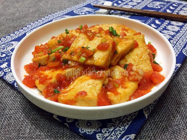茄汁烧豆腐