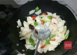 沙果炒肉片的做法图解6