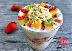 燕麦水果酸奶杯的做法图解8