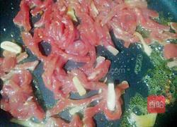 香芹牛肉丝的做法图解2