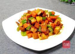 辣炒莲藕豆干丁的做法图解11