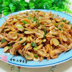 葱爆小河虾