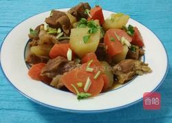 土豆胡萝卜炖牛肉的做法图解8