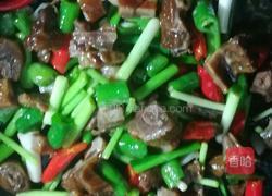 大蒜辣椒炒腊鸭的做法图解10