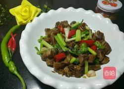 大蒜辣椒炒腊鸭的做法图解12