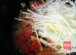 番茄土豆丝的做法图解4