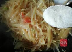 番茄土豆丝的做法图解6