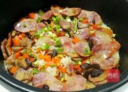 臘腸燜飯的做法圖解8